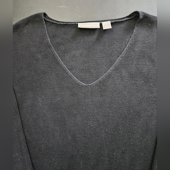 Nordstrom 100% Silk Jersey - Black - Size XL - Picture 3 of 7